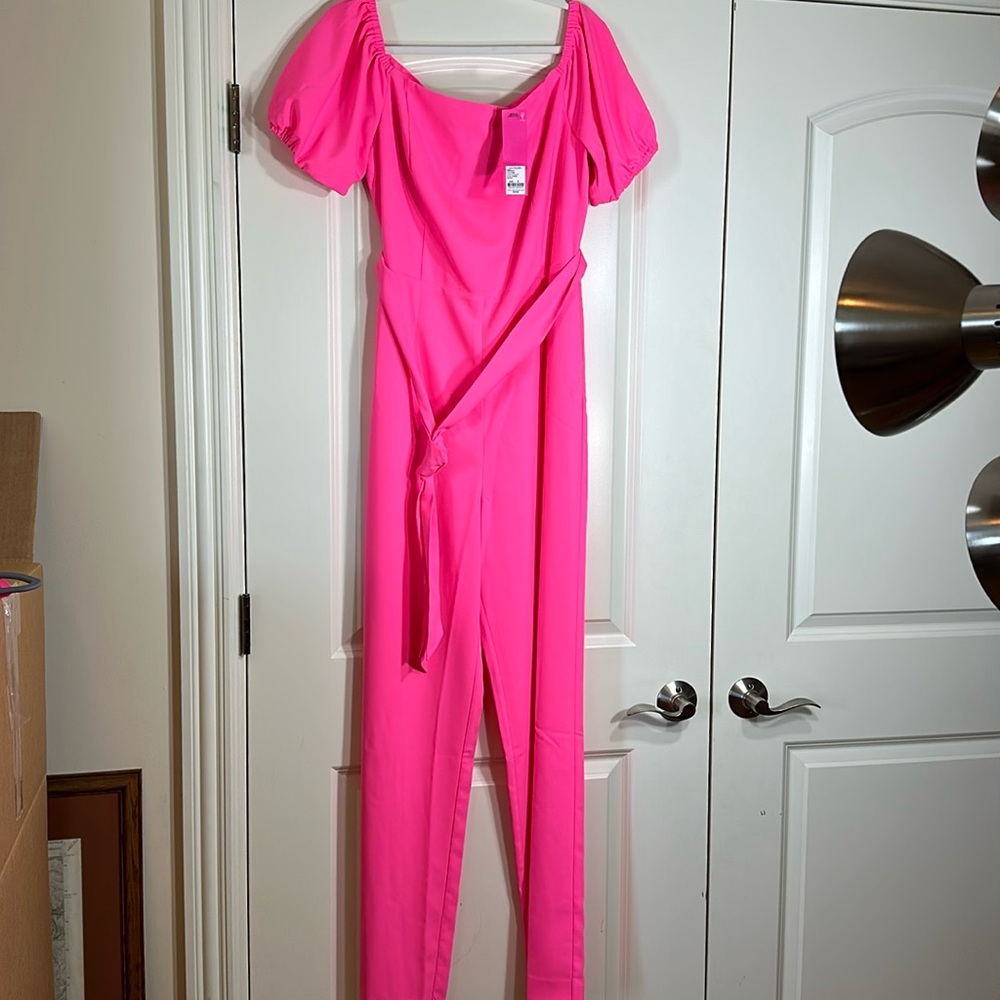 Bright Pink Lilly Jumpsuit
